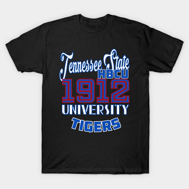 Tennessee State 1912 University Apparel T-Shirt by HBCU Classic Apparel Co